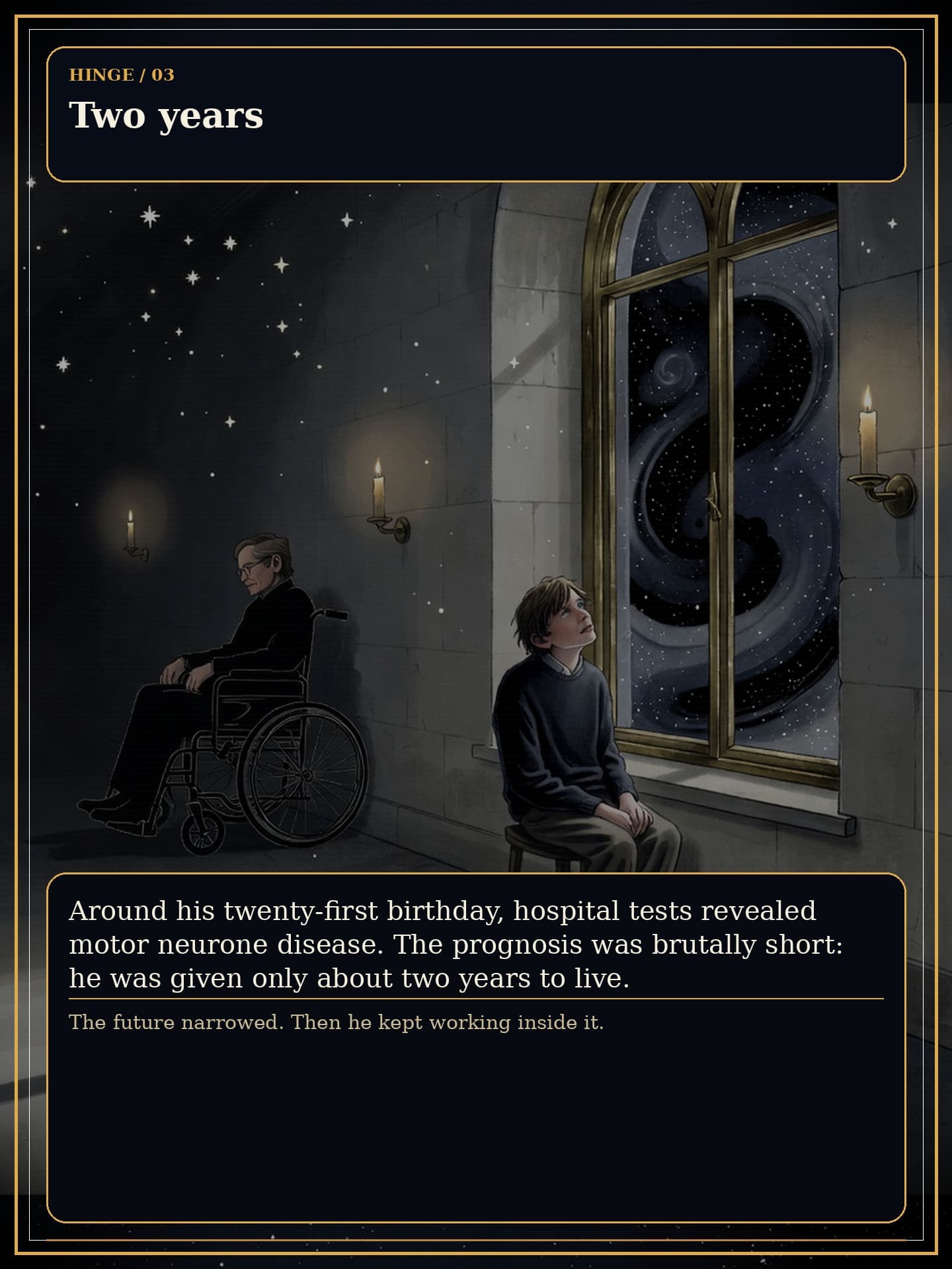 Page 3 of Stephen William Hawking: Time Under Shadow